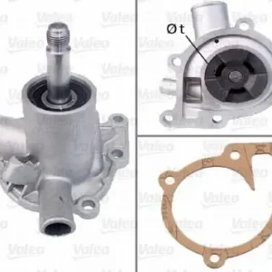 Vattenpump PA055 1969-89 204, 304, 305 (Aut.termofläkt) Lägg i varukorgen