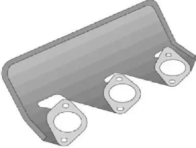 Värmeplåt 762-202 1977-91 320i, 323i, 520i Kampanj