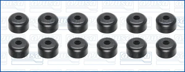 Veniltätningar sats 57002700 1965-81 2703E - 2715E 6-Cyl. Diesel. Kundfavorit