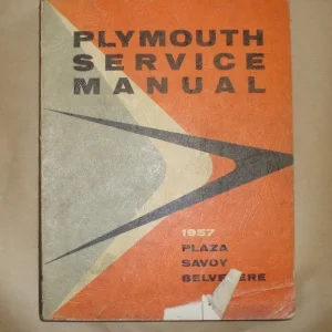 1957 Plymouth literature Fynd
