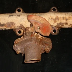 1966 Plymouth Belvedere 318 BB exhaust manifold right 2465877 (stuck gate) Extra rabatt