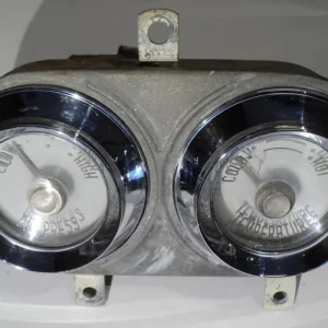 1956Desoto water temp, oil pressure gauge(Poor glass, working meter) Extra rabatt