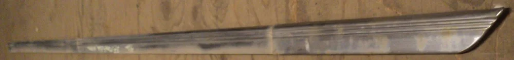 1957 Mercury Montclair4drrocker panel molding right (there are always few marks and or bumps). Note only in stor I lager