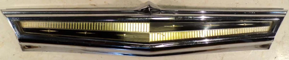 1961 Mercury Monterey hood emblem Snabb leverans