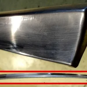 1956 Buick Special 2dr ht chrome strip right door Kampanj