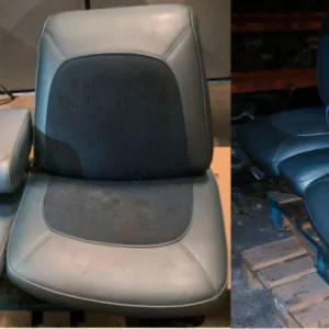 1959Chrysler Imperial4dr ht swivel seat with electric base, the rail on the driver's side is bent and needs to be straightened, being sold as-is. Reapris