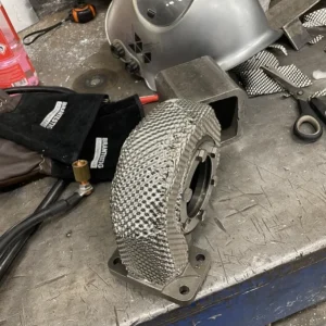 Värmeskydd av avgashus Begränsad tid