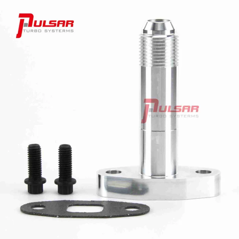 -10 AN Extended Oil Drain Flange Install Kit for T4 Turbo Premium