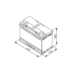 12V 85Ah Begränsad tid