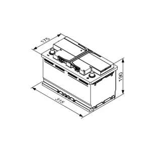 12V 80Ah Kampanjpris
