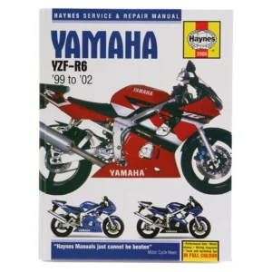 Verkstadsmanual, Yamaha R6 99-02 Begränsad tid