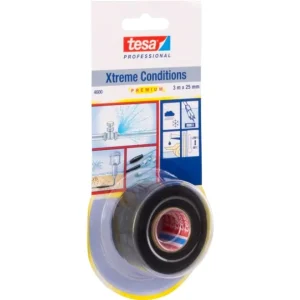 X-treme sj&auml;lvvulkaniserande tejp svart 3Mx25MM Endast idag