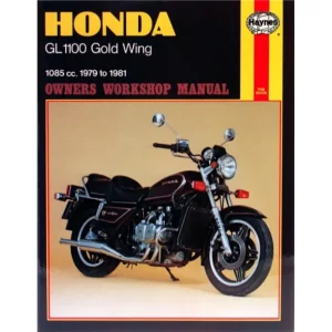 Verkstadsmanual, GL1100 Gold Wing 79-81 Utförsäljning