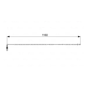 Varningssensor, bromsbel&auml;ggslitage Snabb frakt