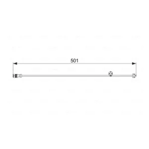 Varningssensor, bromsbel&auml;ggslitage Begränsat antal