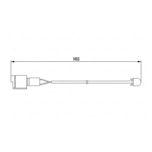Varningssensor, bromsbel&auml;ggslitage Nedsatt pris