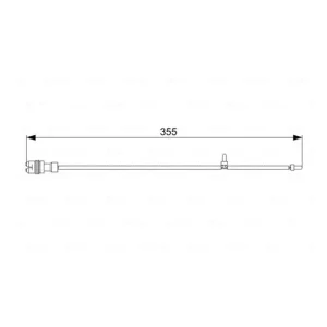 Varningssensor, bromsbel&auml;ggslitage Bästa pris