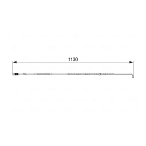 Varningssensor, bromsbel&auml;ggslitage Fynd