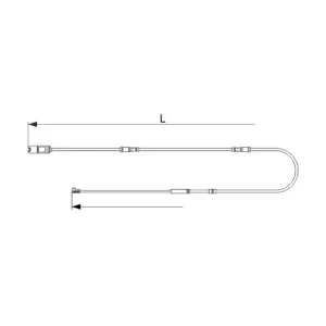 Varningssensor, bromsbel&auml;ggslitage Snabb leverans