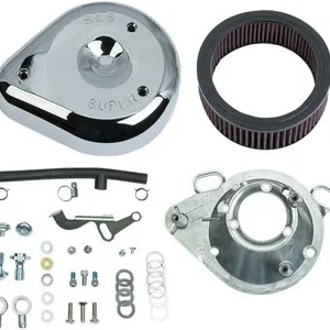 Trygg betalning S&S Cycle Teardrop Air Cleaner For Super E-G Carb S S Air Cleaner E-G