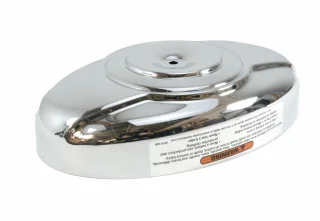 Harley Davidson Air Cleaner Cover, Chrome W/Ou OEM: 29121-07 Expressleverans