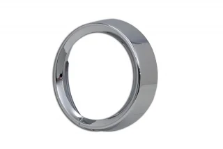 7 inch Headlamp Chrome Frenched Trim Ring Premium