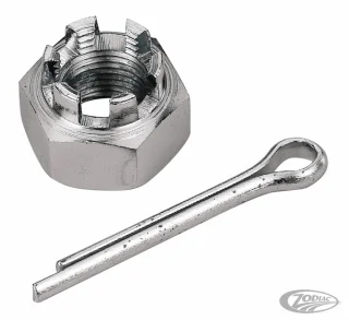 Gzp Chrome 5/8-18 Castle Nut Rear Axle 8 Bästa pris