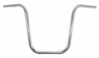 Chrome 17" Fat Ape Hanger, TBW, dimple style C Populärt val