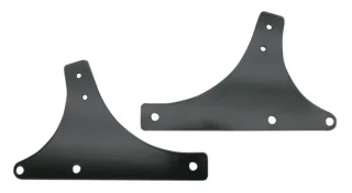 Fri frakt Black Sissybar Sideplates Fxst 00-06