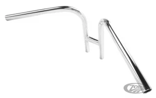 Fynd Lowbrow 11" rabbit ear handlebar Chrome, no dimples